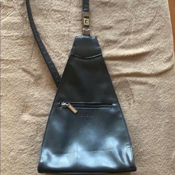 Vintage Guess Triangle Mini Backpack - Picture 5 of 8